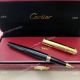 Wholesale Fake Cartier Diabolo Rollerball Pen Gold Black Gift Pen (2)_th.jpg